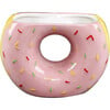 H 4.75 Ceramic Frosting Donut Vase, Pink - Accents - 1 - thumbnail