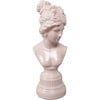 H 12-Inch Ceramic Greecian, Pink - Accents - 1 - thumbnail