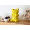 H 6.75-Inch Ceramic Gummy Bear Vase 4.25X3.25X6.75, Yellow - Accents - 2