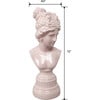 H 12-Inch Ceramic Greecian, Pink - Accents - 2