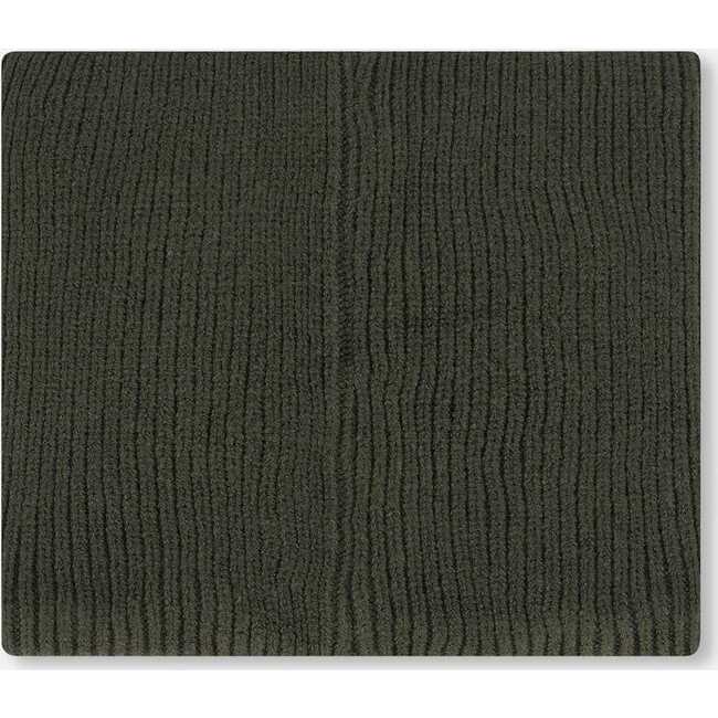 Mid-Season Knit Neckwarmer, Forest Green - Scarves - 2