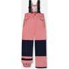 Two Piece Snowsuit, Printed Pastel Watercolor And Dusty Pink - Snowsuits - 4