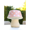 7-Inch D Ceramic Mushroom Pot, Pink - Accents - 4