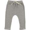 Wide Rib Fuzzy Sweater Knit Brooklyn Jogger, Heather Gray - Sweatpants - 1 - thumbnail