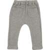 Wide Rib Fuzzy Sweater Knit Brooklyn Jogger, Heather Gray - Sweatpants - 2