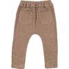 Wide Rib Fuzzy Sweater Knit Brooklyn Jogger, Mushroom Heather - Sweatpants - 2