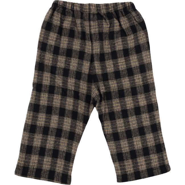 Scottish Plaid Pocket Trouser, Coal - Pants - 2