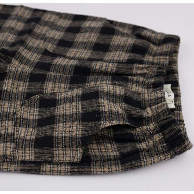 Scottish Plaid Pocket Trouser, Coal - Pants - 3