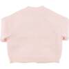 Scandi Flower Cardigan, Baby Pink - Cardigans - 2