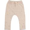 Mini Stars Gold Foil Brooklyn Jogger, Pale Pink - Sweatpants - 1 - thumbnail