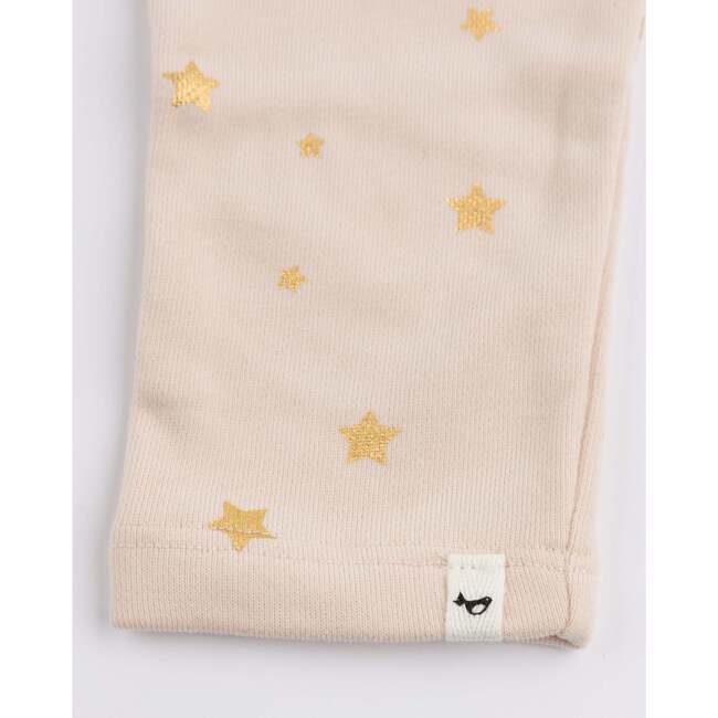 Mini Stars Gold Foil Brooklyn Jogger, Pale Pink - Sweatpants - 4