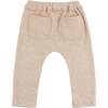 Mini Honeycomb Brooklyn Jogger, Sand - Sweatpants - 2