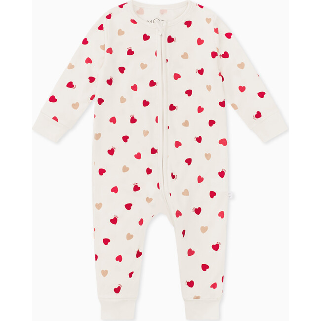 Loveheart Two Way Zip-Up Romper