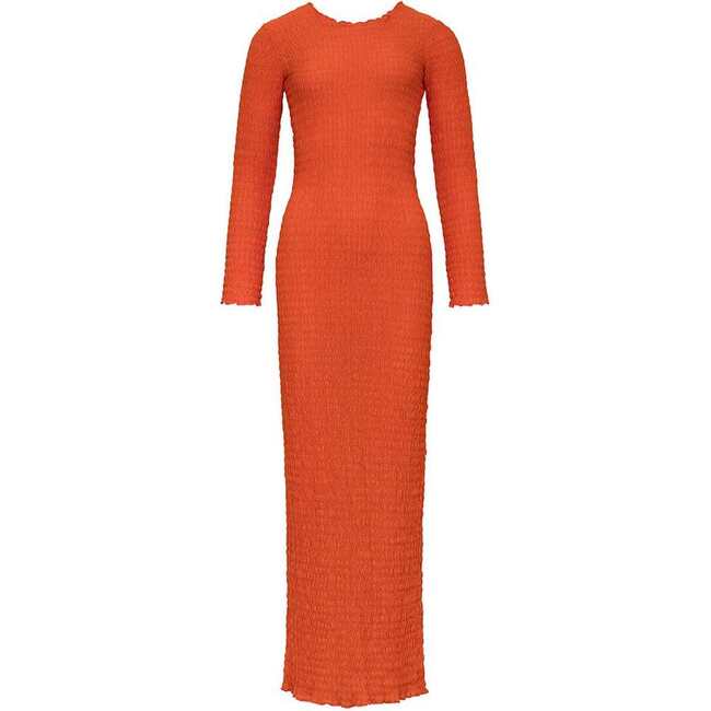 Solidad Dress, Tangerine