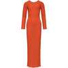 Solidad Dress, Tangerine - Dresses - 1 - thumbnail