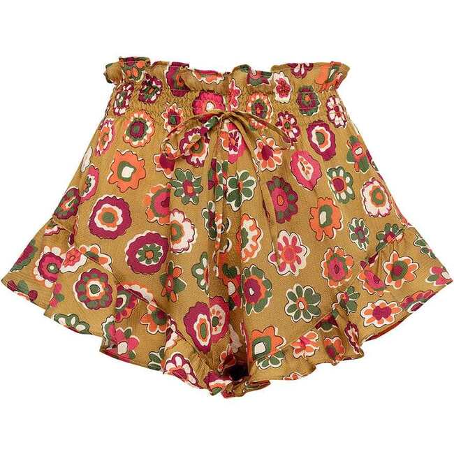 Silk Boho Short, Mazzy Floral