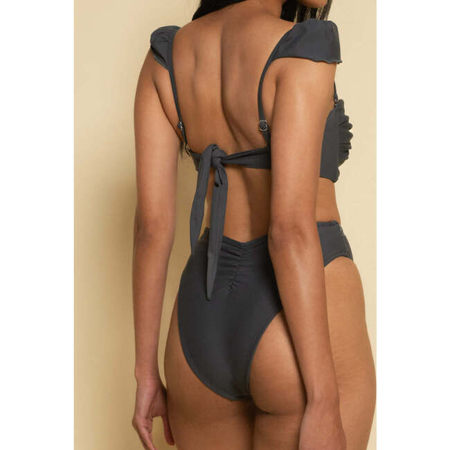 Paula Bikini Bottom, Charcoal - Two Pieces - 4