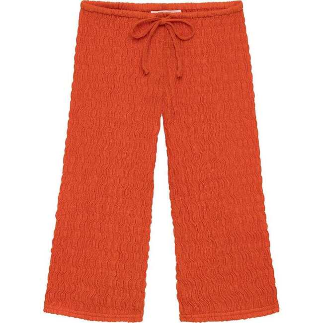 Mini Drawstring Pant, Tangerine