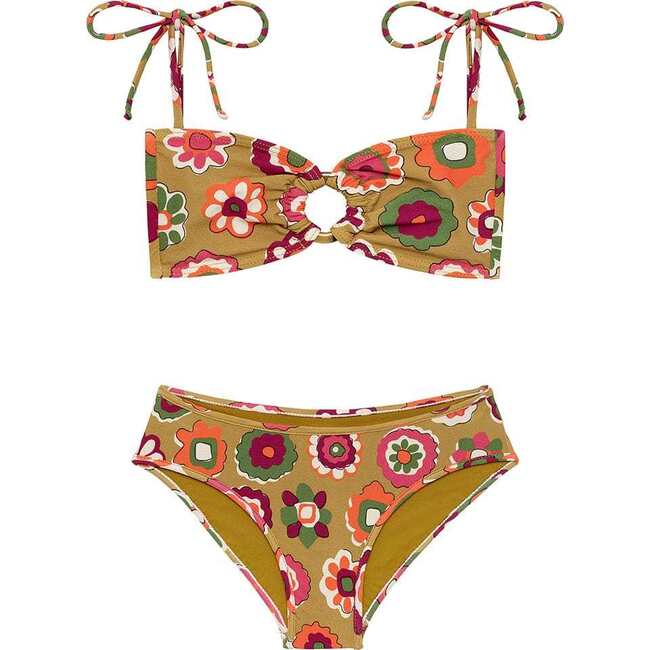 Mini Tori Bandeau x Lulu Bikini Set, Mazzy Floral