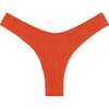 Lulu (Zig-Zag Stitch) Bikini Bottom, Tangerine - Two Pieces - 1 - thumbnail