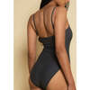 Jacelyn One-Piece, Charcoal - One Pieces - 4