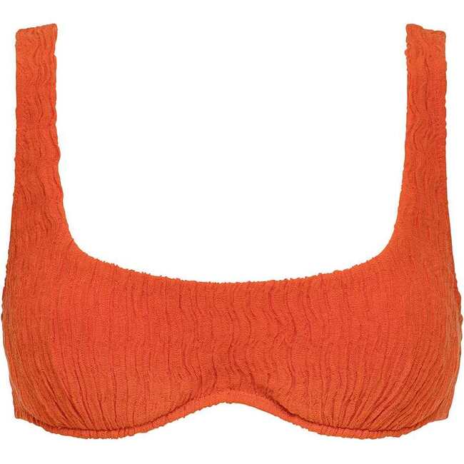 Kaia Bikini Top,Tangerine