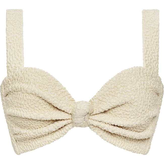 Hayden Bikini Top, Oat Texture