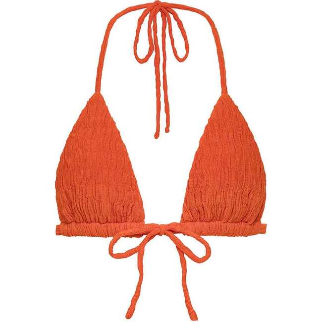 Emma Bikini Top, Tangerine