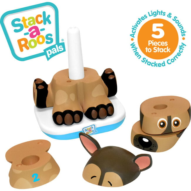 Stack-a-Roos Shepherd Puppy - Stackers - 3