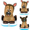 Stack-a-Roos Shepherd Puppy - Stackers - 4