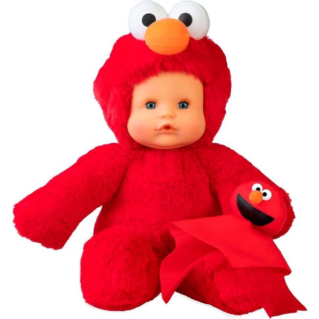 Sesame Street Dress up Doll with Elmo Costume, 12" Doll - Dolls - 1