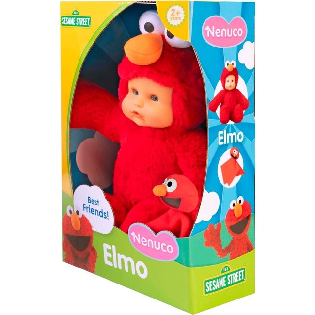 Sesame Street Dress up Doll with Elmo Costume, 12" Doll - Dolls - 3
