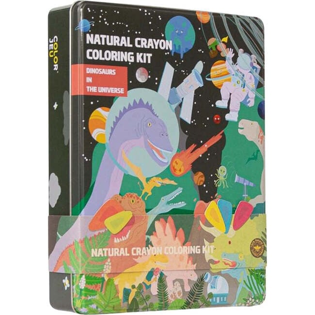 Coloring Kit PARTY SET Dinosaurs in the Universe