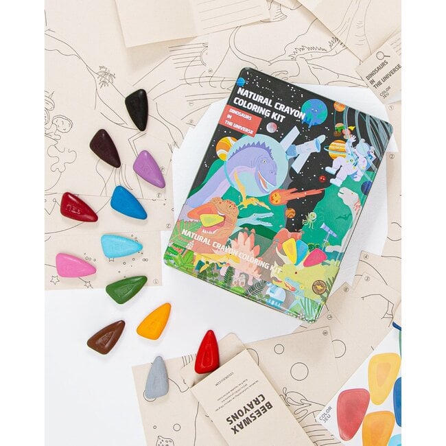 Coloring Kit PARTY SET Dinosaurs in the Universe - Arts & Crafts - 3