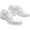 Derby Dress Shoes, White - Dress Shoes - 1 - thumbnail