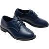 Derby Dress Shoes, Navy - Dress Shoes - 1 - thumbnail