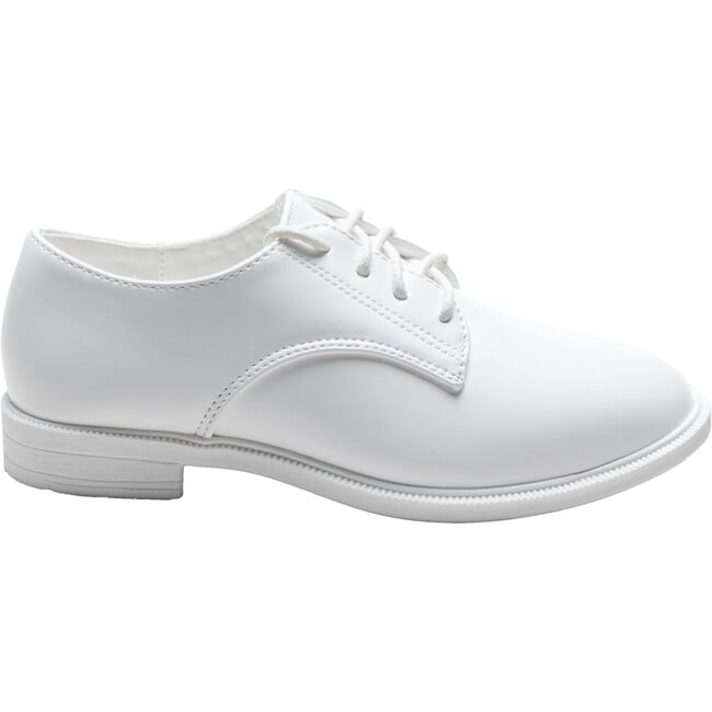 Derby Dress Shoes, White - Dress Shoes - 2