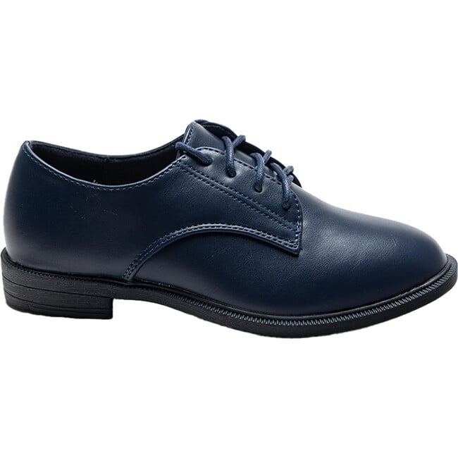 Derby Dress Shoes, Navy - Dress Shoes - 2