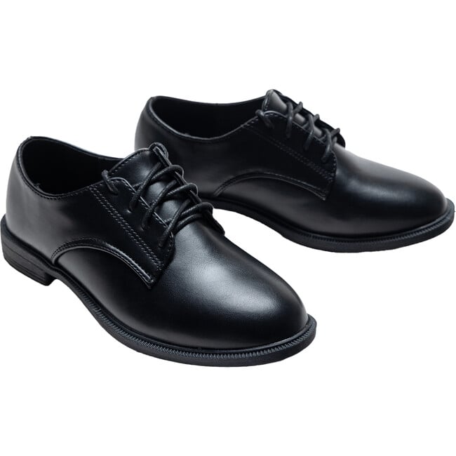 Derby Dress Shoes, Black - Dress Shoes - 3