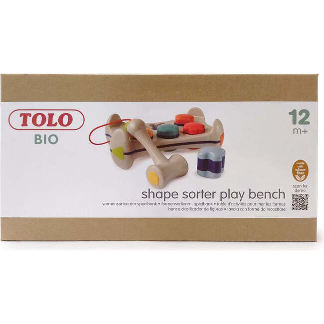 Shape Sorter Play Bench - Developmental Toys - 3