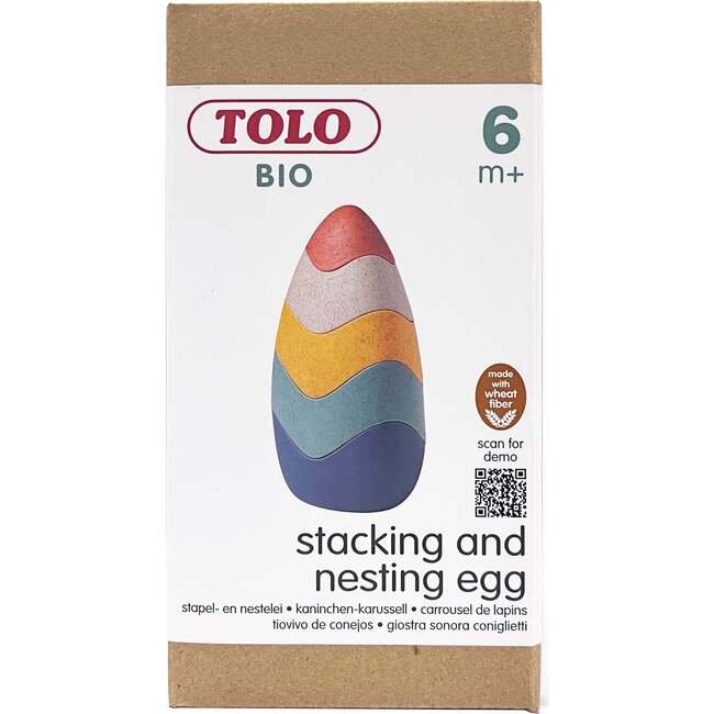 Stacking and Nesting Egg - Developmental Toys - 3