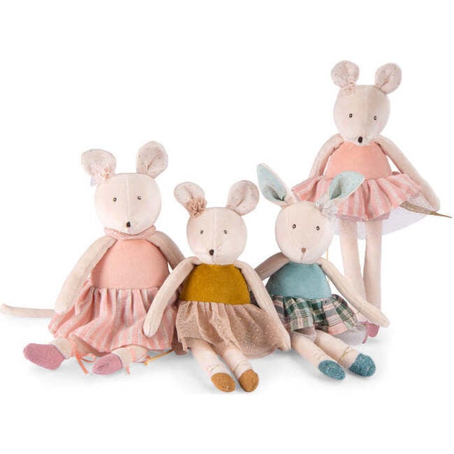 Pink mouse - The Little School of Dance - Plush - 3