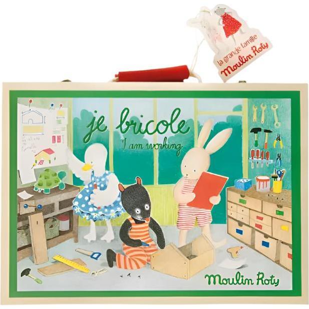 Suitcase - Handyman Tool Set - The Big Family - Woodens - 1