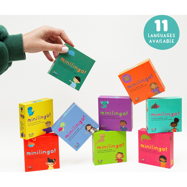 Minilingo, English/Italian Flashcards - Developmental Toys - 7