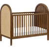 Bondi Cane 3-in-1 Convertible Crib in Natural Walnut with Natural Cane - Cribs - 1 - thumbnail