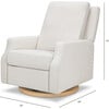 Crewe Recliner and Swivel Glider, Fog Chatham Stripe Performance Eco-Weave - Glider - 1 - thumbnail