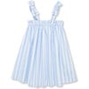 Woven Babydoll Dress, Stripe - Dresses - 1 - thumbnail