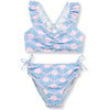 Seashell Two-Piece Swimsuit, Print - Two Pieces - 1 - thumbnail