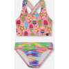 Two-Piece Swimsuit, Multicolored - Two Pieces - 1 - thumbnail