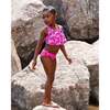 Two-Piece Swimsuit, Candy Pink And Pink Flamingo - Two Pieces - 2